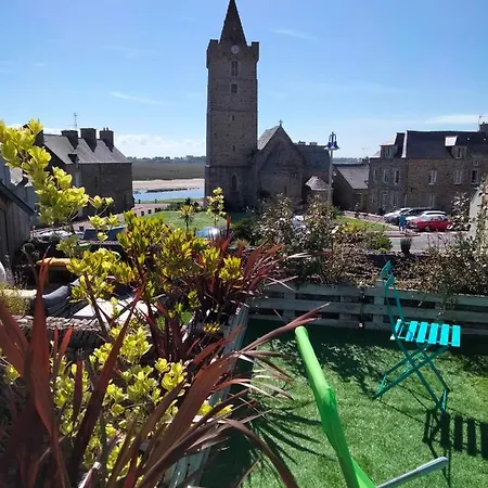 Maison Centre Bourg Port-bail Nyaraló Portbail